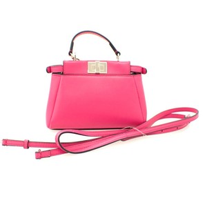 pink fendi peekaboo bag