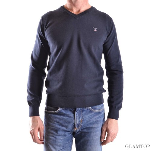 trui polyester Z1442 donkerblauwe Gant Heren fY7yb6g