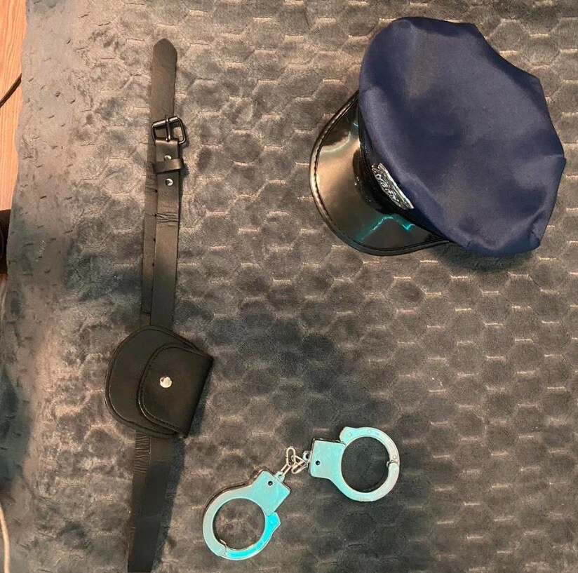 Disfraz Mono Oficial Policía Mujer, "Incluye Accesorios" Foto 3 de 4