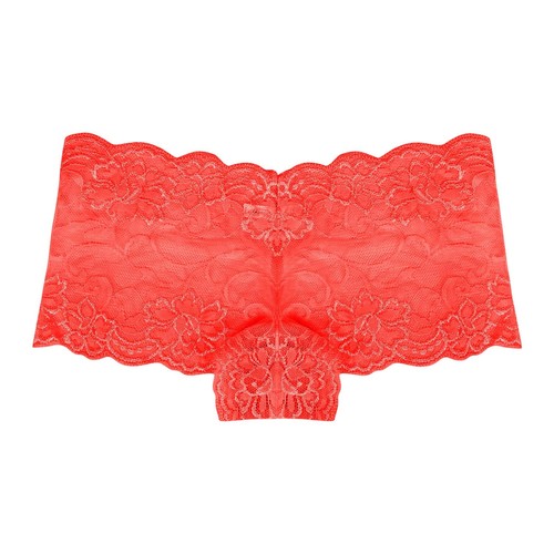 6 Pack Womens Seamless Boyshorts Panties Sexy Full Lace Stretch Underwear Panty - Picture 8 of 12