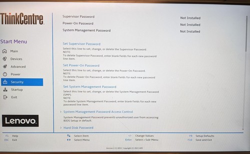 LENOVO THINKCENTRE M70Q GEN 3 i5-12500T @ 2.0 GHz, 16GB RAM, NO HDD/OS - Picture 12 of 16