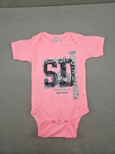 Infant T-Shirt Body Suit Black Hills S.D. 6-12 Months Pink