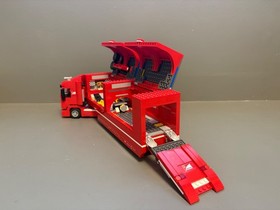 LEGO SPEED CHAMPIONS 75913: F14 T & Scuderia Ferrari Truck - RETIRED 95%complete