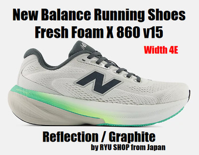 New Balance Running Shoes Fresh Foam X 860 v15 M8603TW 4E Reflection / Graphite