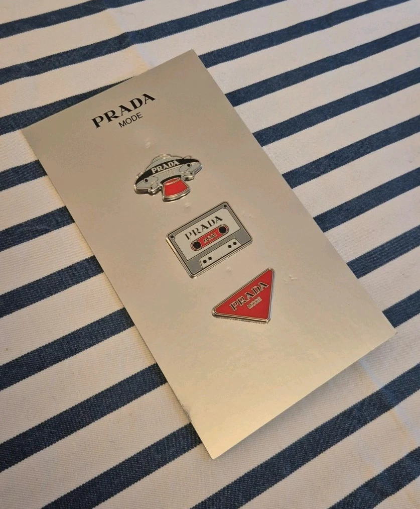 PRADA Mode Satellites II - Enamel Pin Set x3