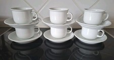Thomas Trend Weiß Kaffeeobertasse Kaffeetasse 6 Stück Obertasse mit Untertasse