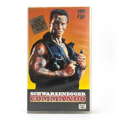 COMMANDO ARNOLD SCHWARZENEGGER RAE DAWN CHONG ALYSSA MILANO ARTES MARCIALES BETA