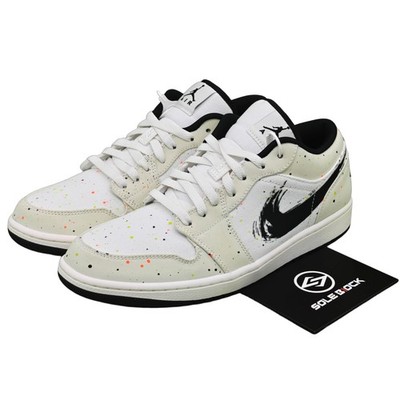 Nike Air Jordan Low Brushstroke Swoosh Paint Splatter DM3528