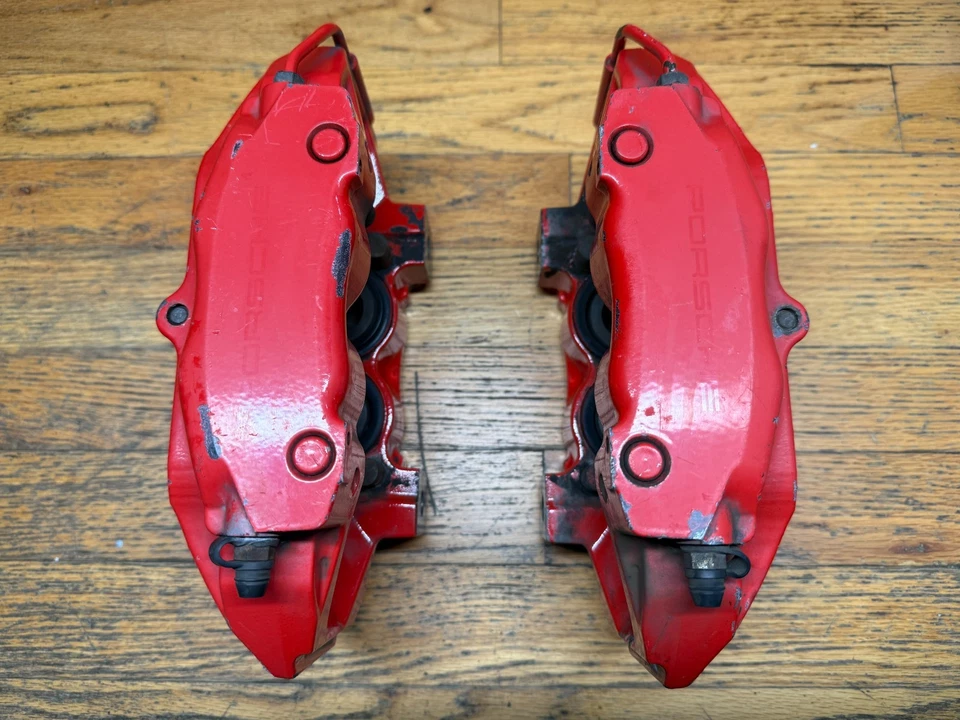 Porsche Boxster 987 911 996 1997 - 2012 Brembo Front Left & Right Brake Calipers Foto 2 de 4