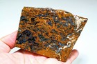 299Ct Blue Fire Golden Bi Color Pietersite Facet Rough Specimen Namibia YBDA136 — photo 3