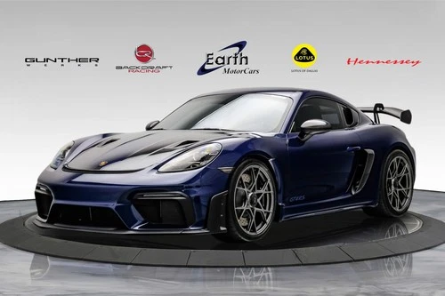2025 Porsche 718 Cayman GT4 RS Weissach Package Front Lift Exposed Carbon Image 1 of 2