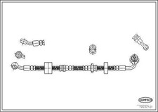 Flexible de frein Suzuki X90
