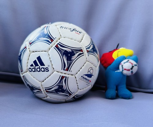 FIFA World Cup France 1998 Official Mini Ball Adidas Tricolore & Mascot Footix - Bild 6 von 11