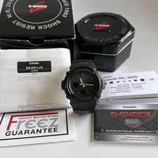 G-Shock 5230JA Black Digital Quartz Tough Solar Used with Box & Warranty G1205