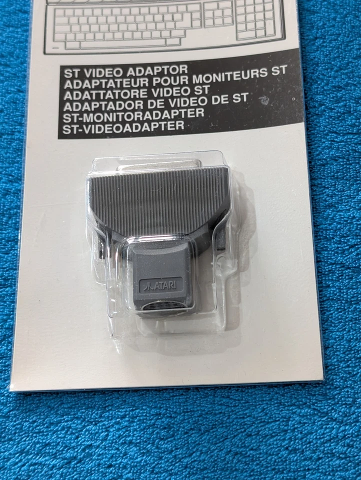 Atari Falcon 030 ST Video Adapter - NEU in OVP! New Old Stock (NOS) Sammler  - Bild 3 von 4