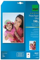 Sigel Ultra-Foto-Papier, Din A4, Seidenmatt, 190 G/Qm
