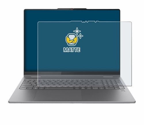 Anti-Reflets Protection Ecran pour Lenovo Yoga 7 2-in-1 Gen 10 16" Film - Photo 2/8