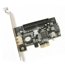 PCI-Express To IDE ATA133+SATA2.0+eSATA Combo Controller Raid Card JMB363 Chip