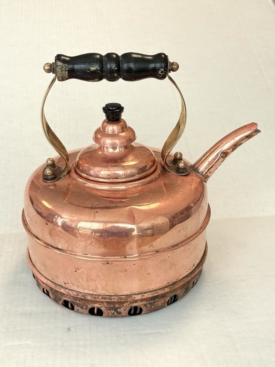 SIMPLEX ヴィンテージケトル Vintage Simplex Whistling Copper Kettle Made In England – Rare