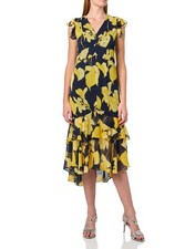 Tommy Hilfiger Women's Dresses,Sky Captain/Snapdragon,10