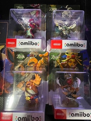 amiibo The Legend of Zelda Tears of the Kingdom Sidon Riju Tulin Yunobo ...