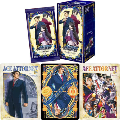 Ace Attorney Trading Card Game Booster Box Anime Collectible New Sealed