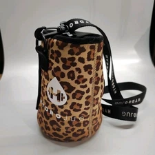 Hydro Jug Leopard Pront Detachable Strap Water Bottle Insulating Sleeve 