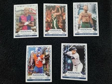 2025 Leaf The National NSCC VIP Chicago COMPLETE 5 CARD SP SET! YAMAL JUDGE + 3