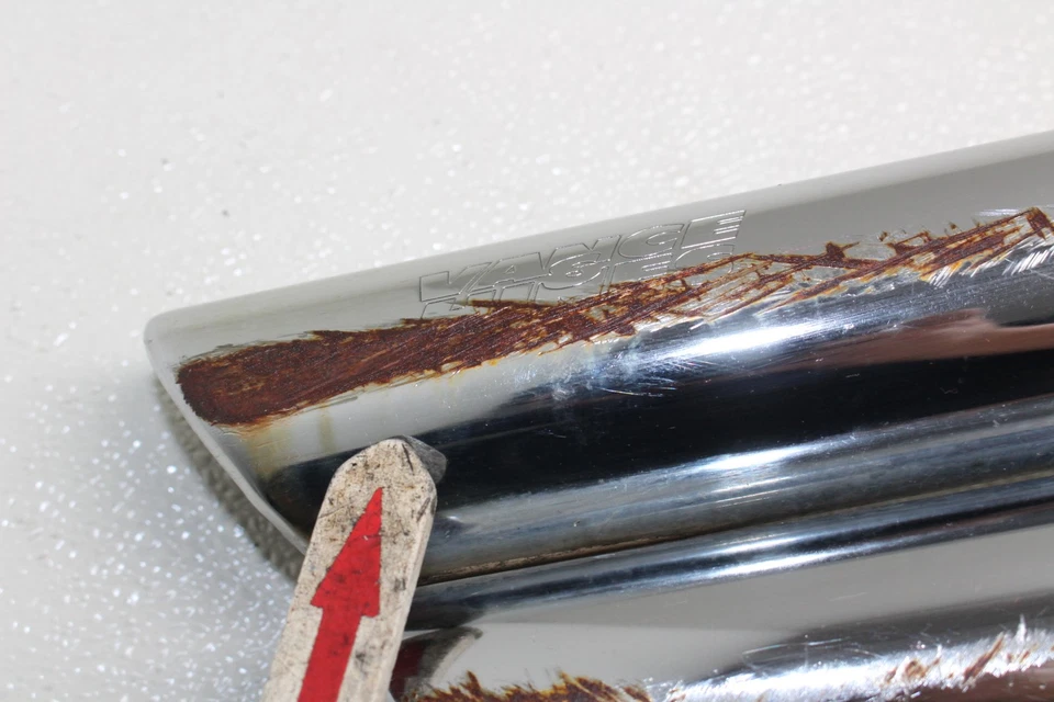 2004-2009 HONDA VTX1300C VANCE & HINES FULL EXHAUST PIPE HEADERS MUFFLER - Image 2 of 4