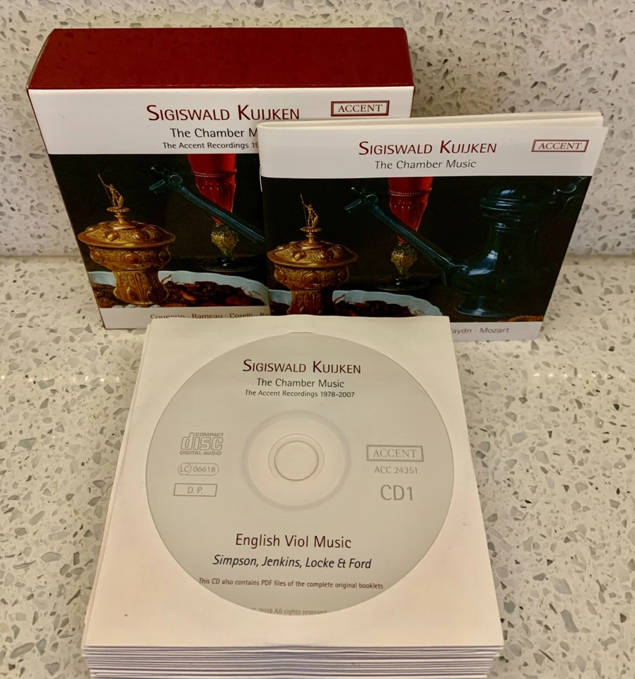 SIGISWALD KUIJKEN The Chamber Music - The Accent Recordings 1978-2007 (20 discs) - Image 4 of 4