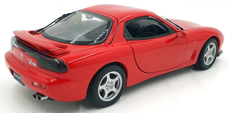 タイムセールマツダRX7 1994 赤 1/18 LS-COLLECTIBLES 1994 Mazda RX7 FDRS, Vintage Red 1:18 Diecast – Fast Lane