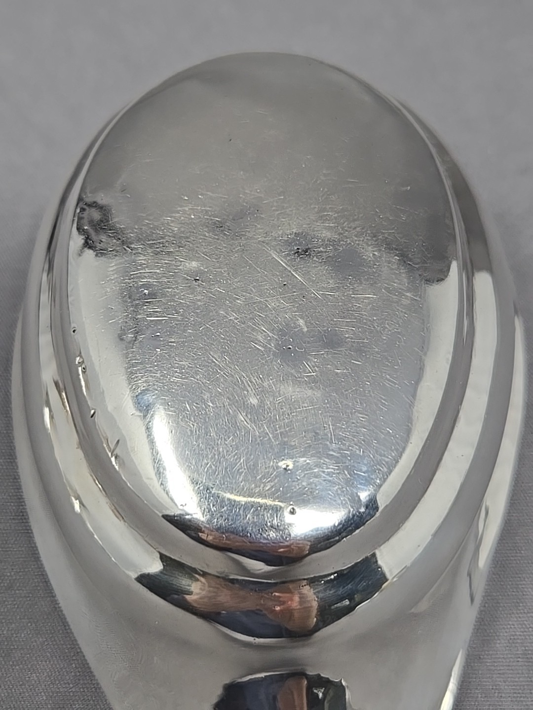 Solomon Hougham Georgian Sterling Silver Pap Boat C. 1815 London