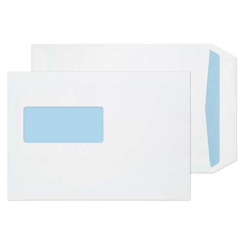 Blake Purely Everyday Pocket Envelope C5 Self Seal Window 90Gsm White Pack 500