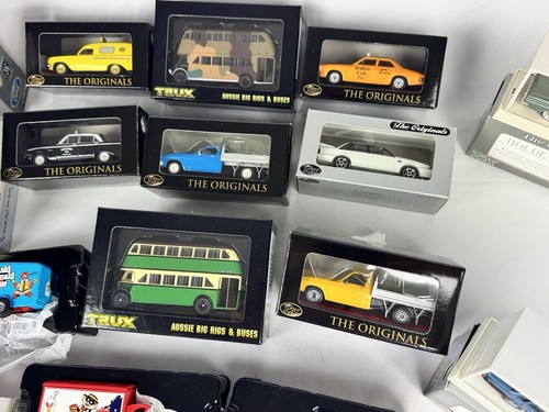 13x Vintage Bundle Trax Trux Cars Boxed Originals Holden Commodore Bus DIE-CAST - Picture 5 of 19
