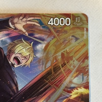 Sanji OP15-047 Rare Alt Art One Piece Card Game ENGLISH NM | eBay