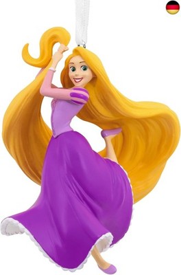  Hallmark Rapunzel Ornament, Tangled Tree Decoration, Disney Hanging Ornament, 
