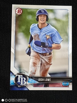 2018 Topps Bowman Red Josh Lowe Rays
