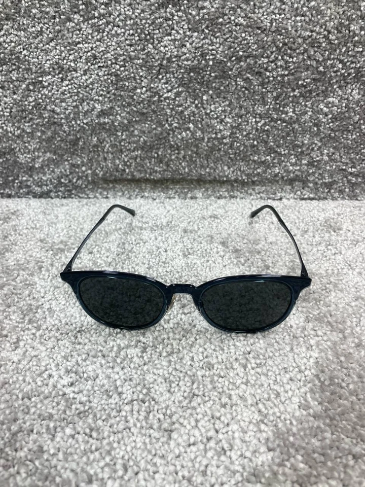 Burberry Sunglasses Mens Size Lens Width 52 Bridge 21 Temple 145 Blue Round - Image 2 of 4