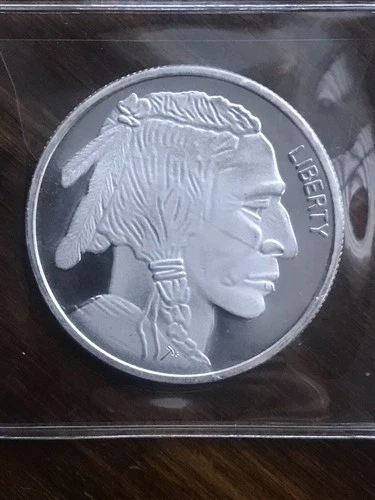 Uncirculated Buffalo 1 oz .999 Silver Coin