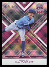 A.J. Puckett 57/200 Aspirations Purple 2016 Panini Elite Extra #67 Royals