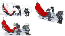 Kit piastre per simulatore Formula, piastre per postazione F1 profili alluminio 