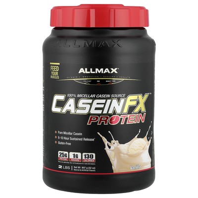 Casein-FX  Protein, 100% Casein Micellar Source, Vanilla, 2 lbs (907 g)