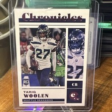 Panini Chronicles 2022 Pink Tariq Woolen #46 Seattle Seahawks Rookie   NFL
