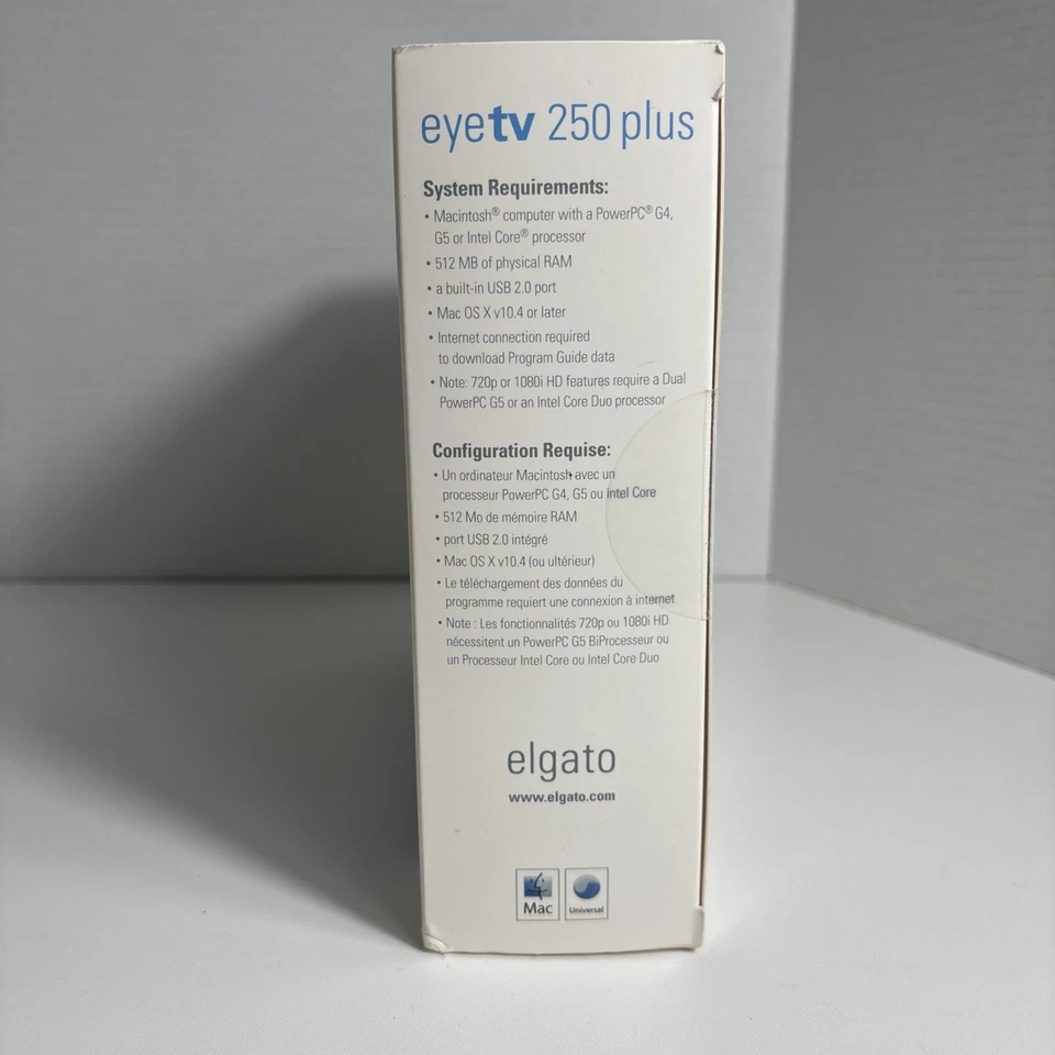 Elgato EyeTV 250 Plus Digital/Analog TV Receiver & Video Converter - Image 2 of 4
