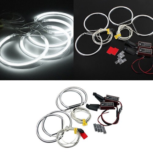 Xenon Headlight SMD LED Angel Eyes Halo Rings Replace For BMW E39 E46 3 5 Series - Picture 5 of 11