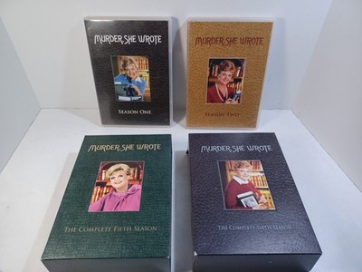 Murder, She Wrote: Complete Seasons 1-2 & 5-6 Box Sets DVD TV Series Mystery 