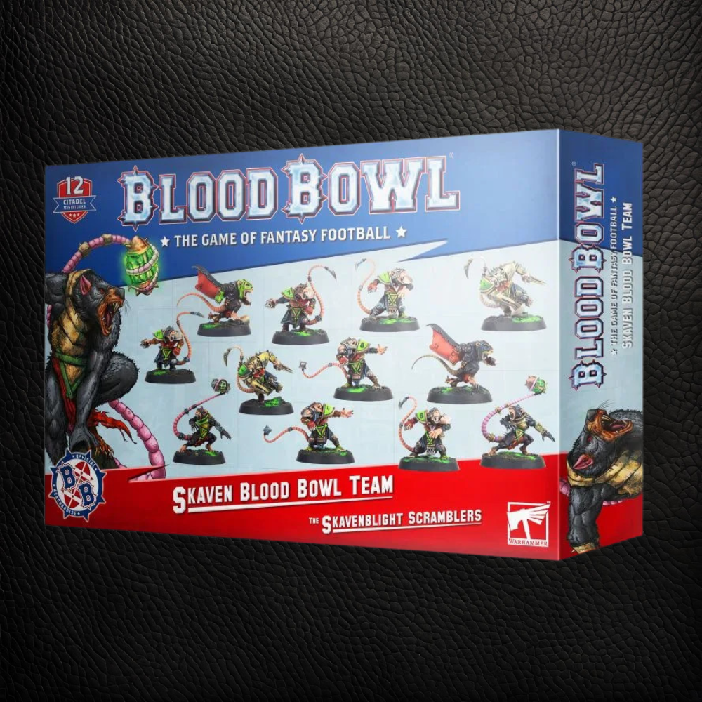 Blood Bowl: Skaven Team SKAVENBLIGHT SCRAMBLERS SEALED