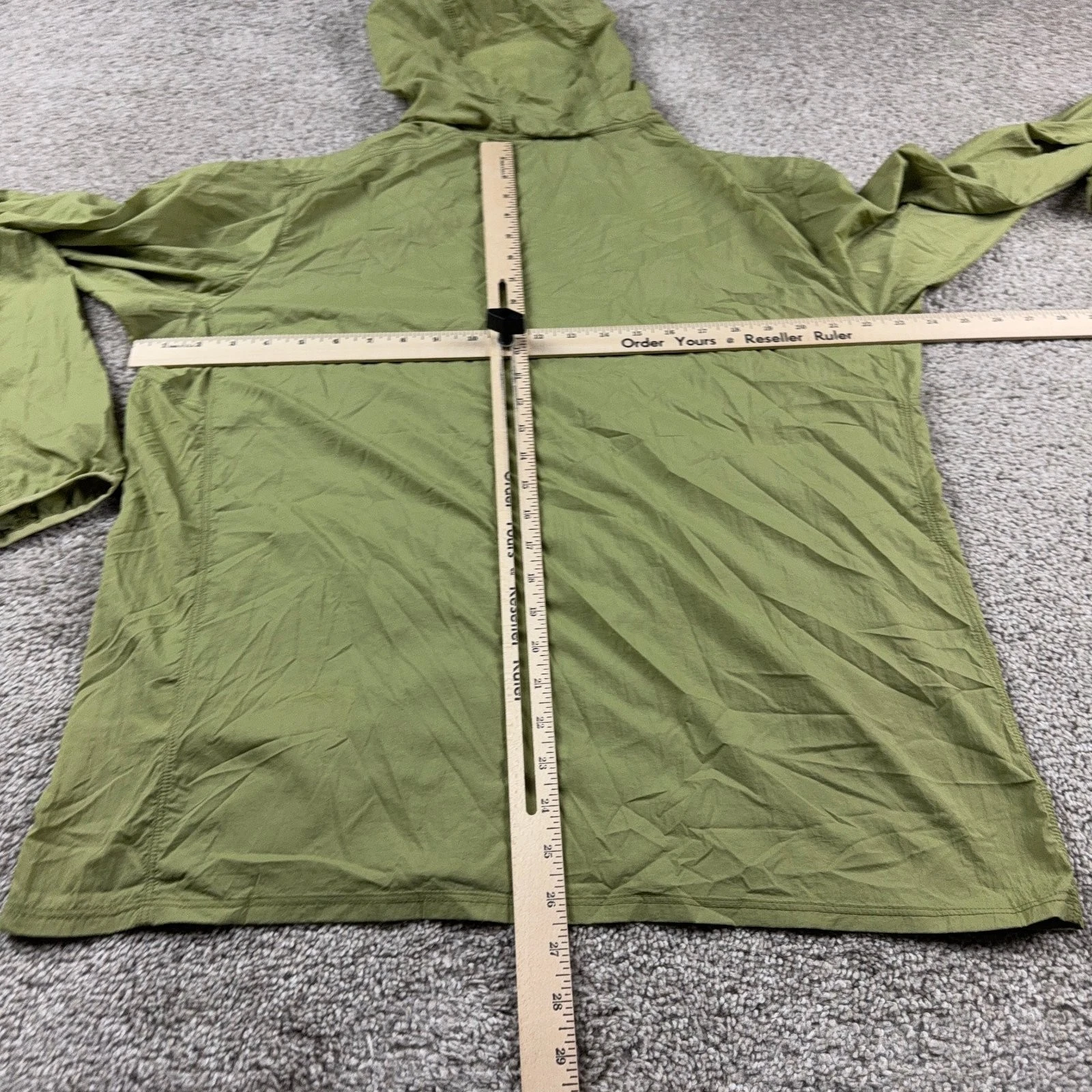 Cotopaxi Jacket Mens Large Green Hooded Pacaya Lite Packable Hiking Hiker New - product detail image 7