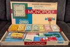 Vintage Monopoly 1961 Parker Brothers Board Game Classic Complete Set