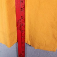 Ilana Kohn Blazer Womens Small Yellow Linen Cotton Double Breasted Jacket USA 6